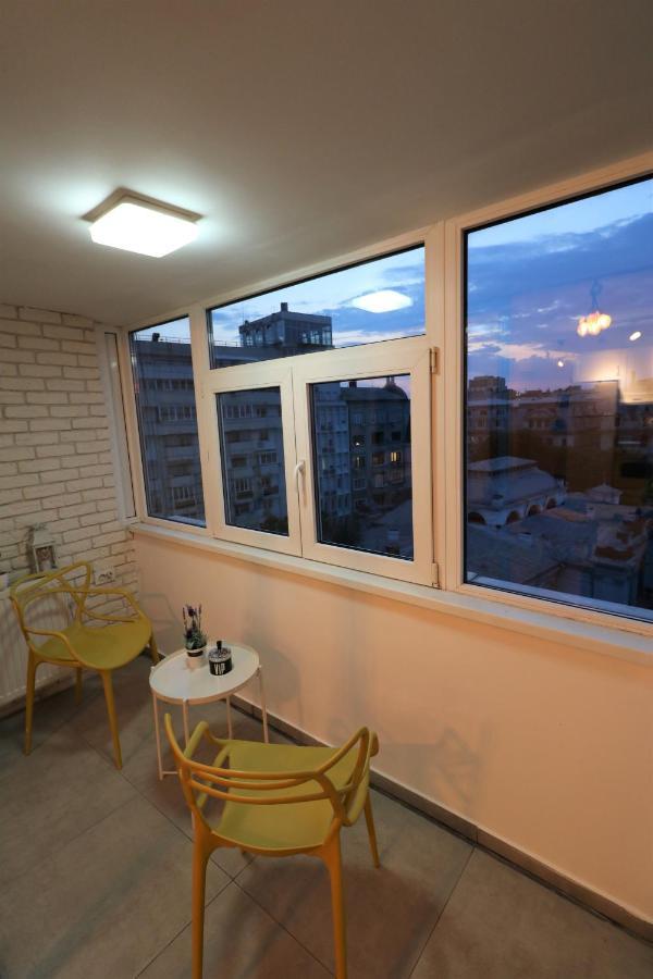 Serenity Heights Apartment: A Panoramic Haven Near Old Town - Free Minibar Bucureşti Eksteriør bilde